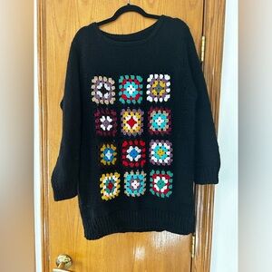 Crochet sweater